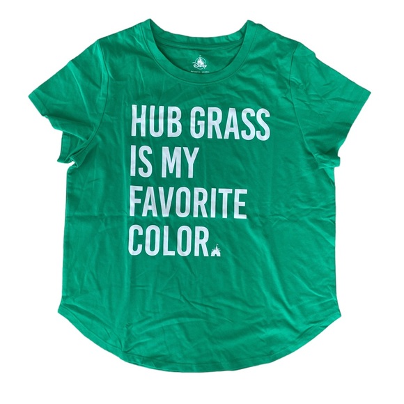 Disney Parks Hub Grass Tshirt - Picture 1 of 1